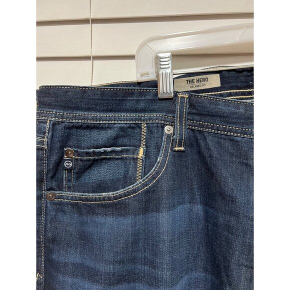 AG Adriano Goldschmied‎ The Hero Relaxed Fit Jeans - Size 38x30 - Picture 2 of 5